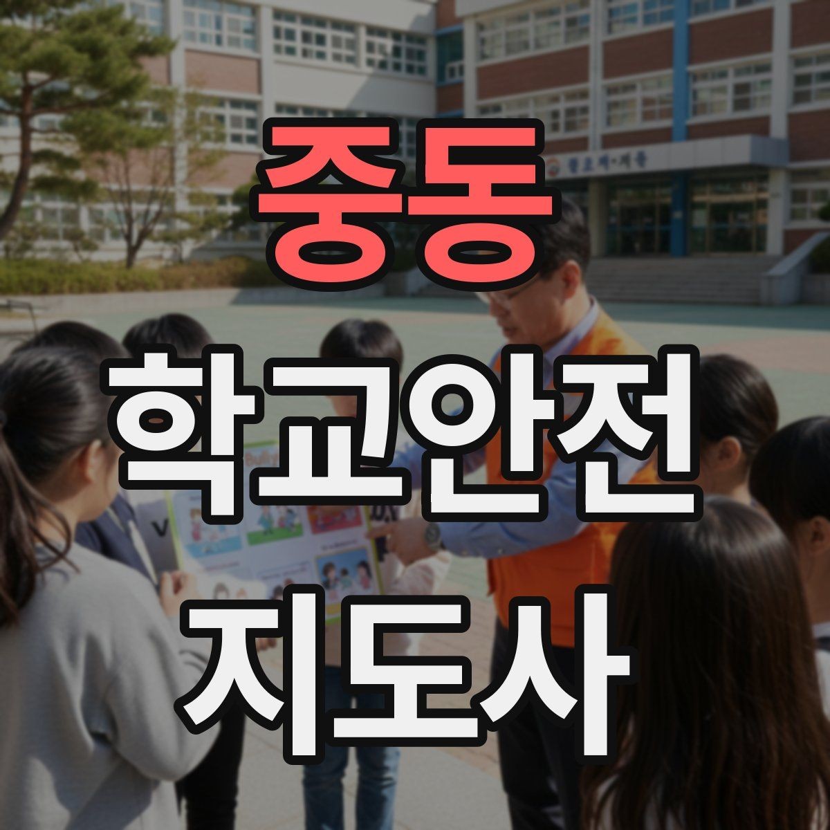 중동 학교안전지도사 자격증 교내 안전사고 예방을 위한 핵심 정리