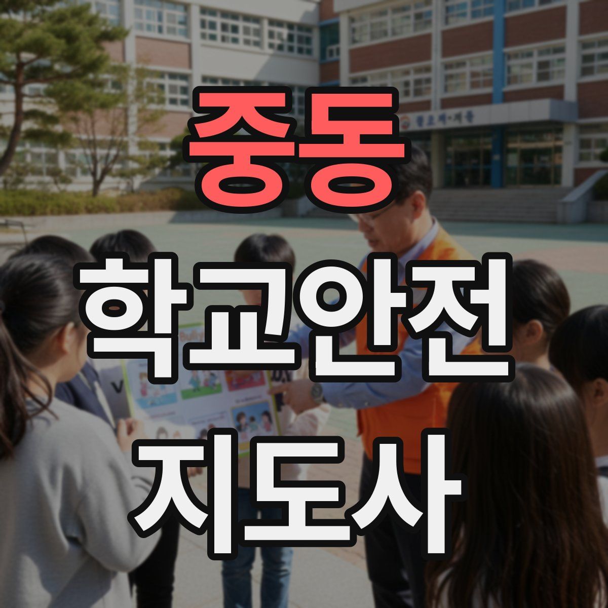 중동 학교안전지도사 자격증