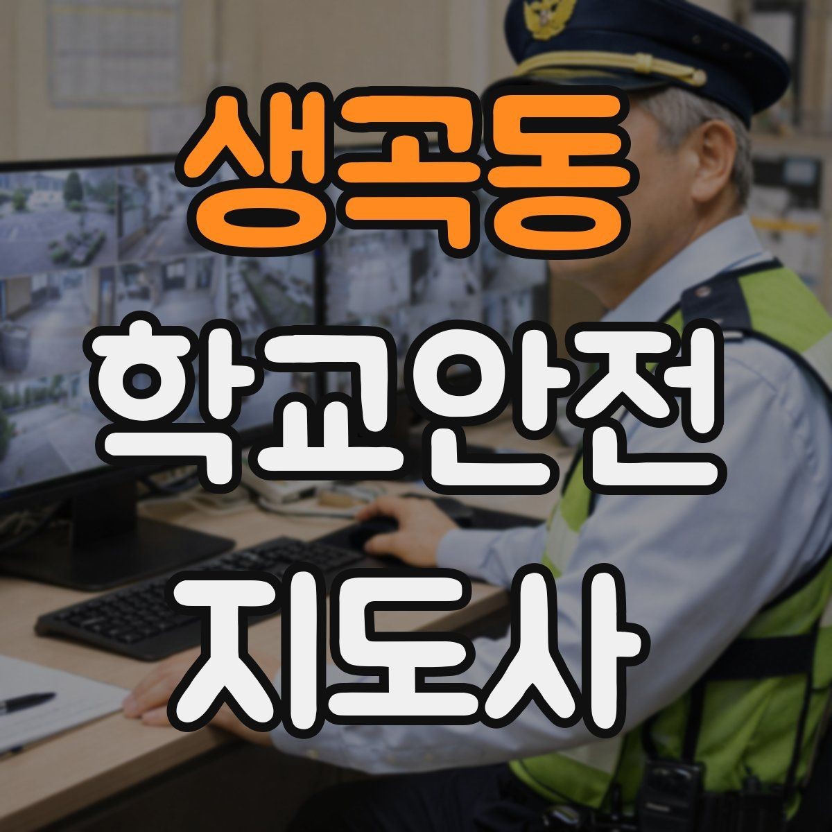 생곡동 학교안전지도사 자격증 학교 주변 공사 현장 있을 때 대비