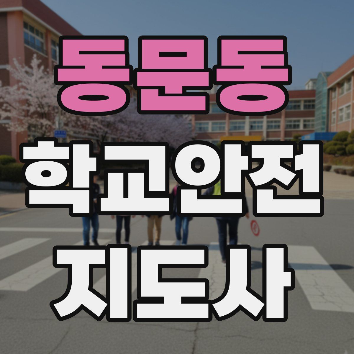 동문동 학교안전지도사 자격증