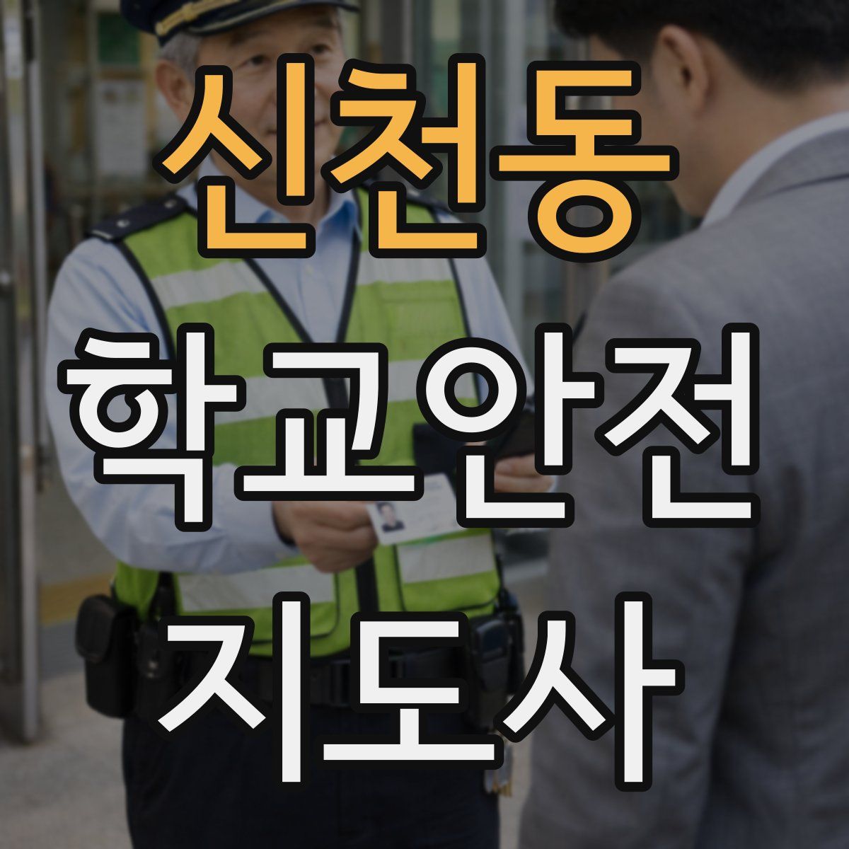 신천동 학교안전지도사 자격증