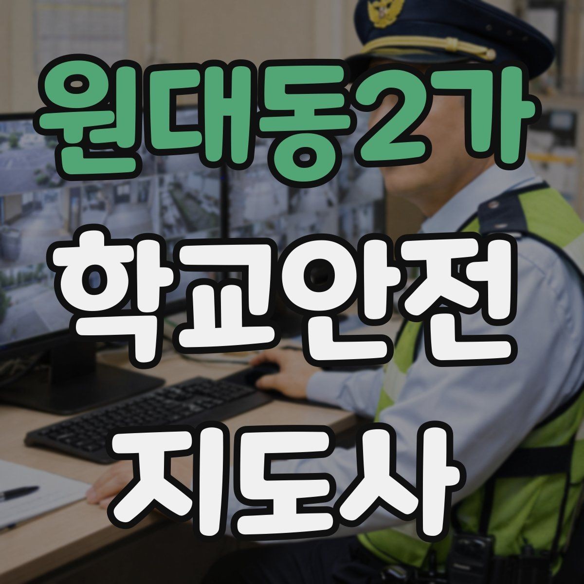 원대동2가 학교안전지도사 자격증 미세먼지 심한 날 야외 활동 조정 기준
