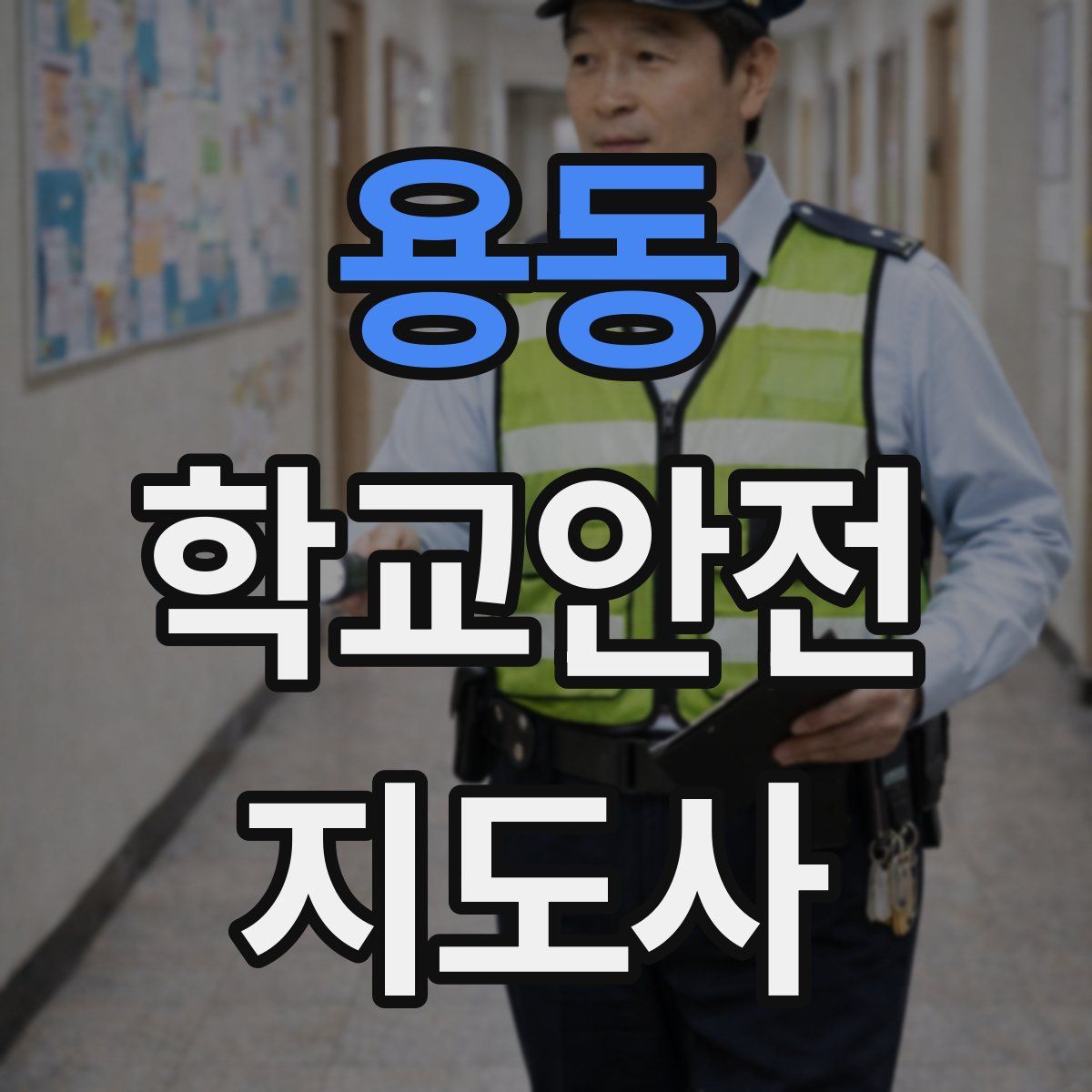 용동 학교안전지도사 자격증