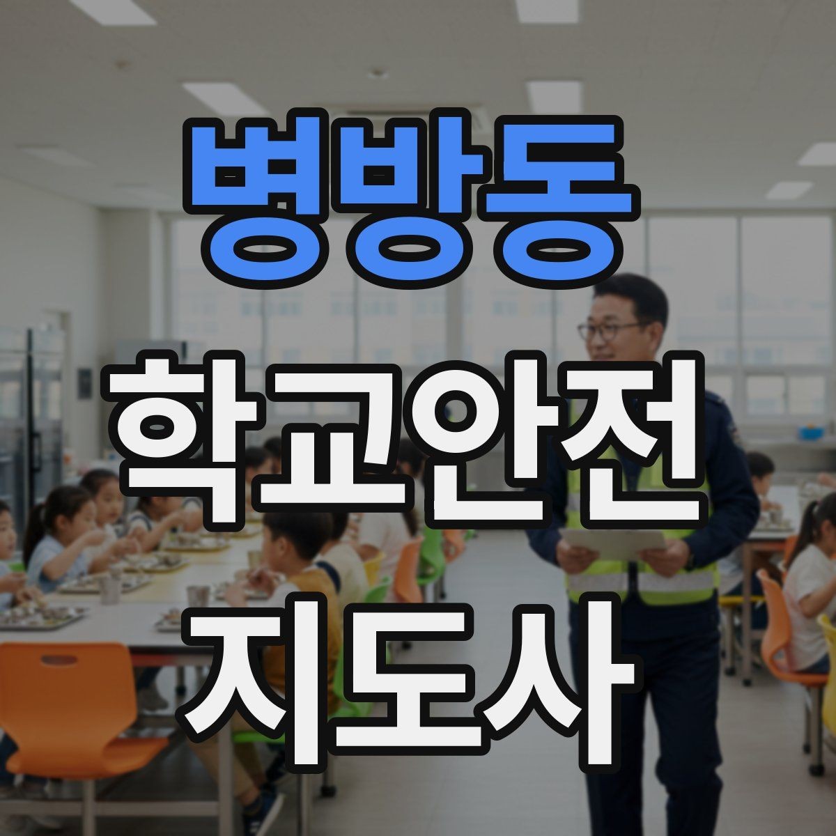 병방동 학교안전지도사 자격증 길 잃은 학생을 만났을 때 대응