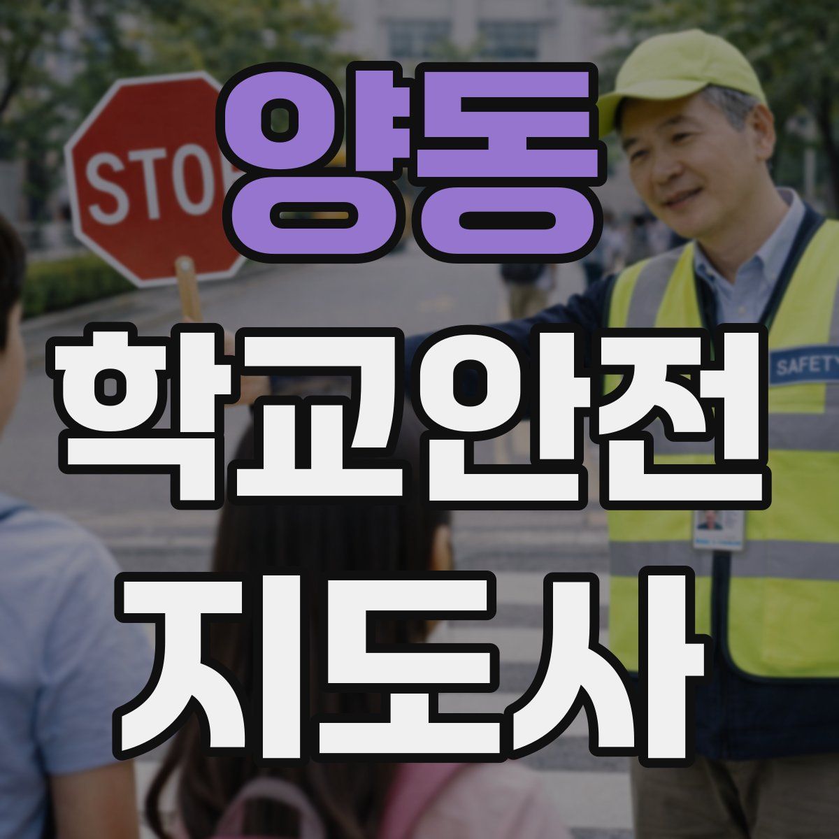 양동 학교안전지도사 자격증
