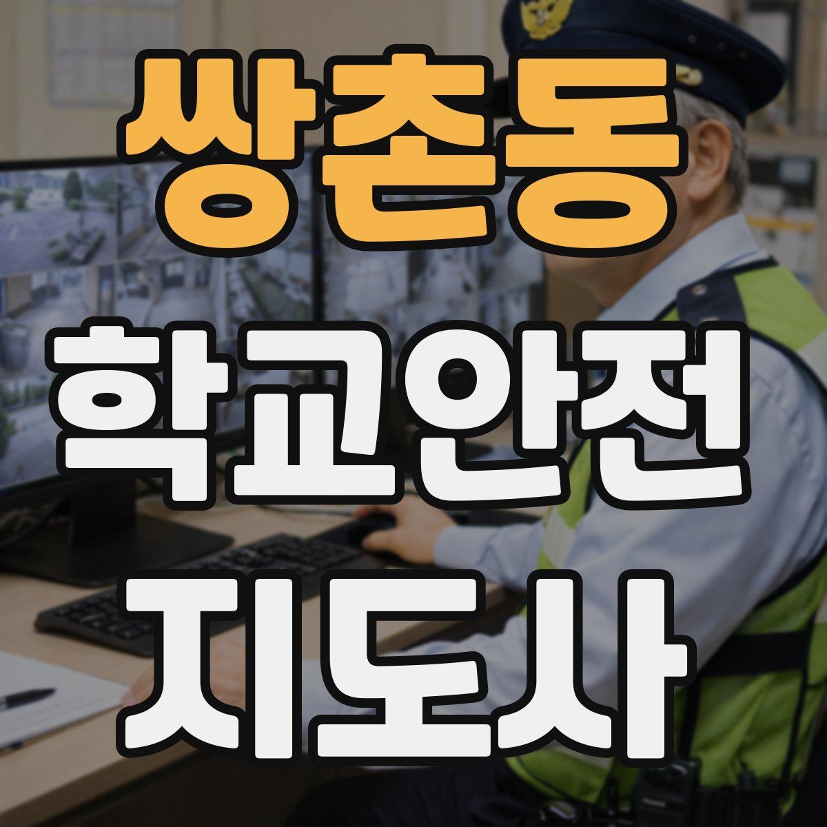 쌍촌동 학교안전지도사 자격증