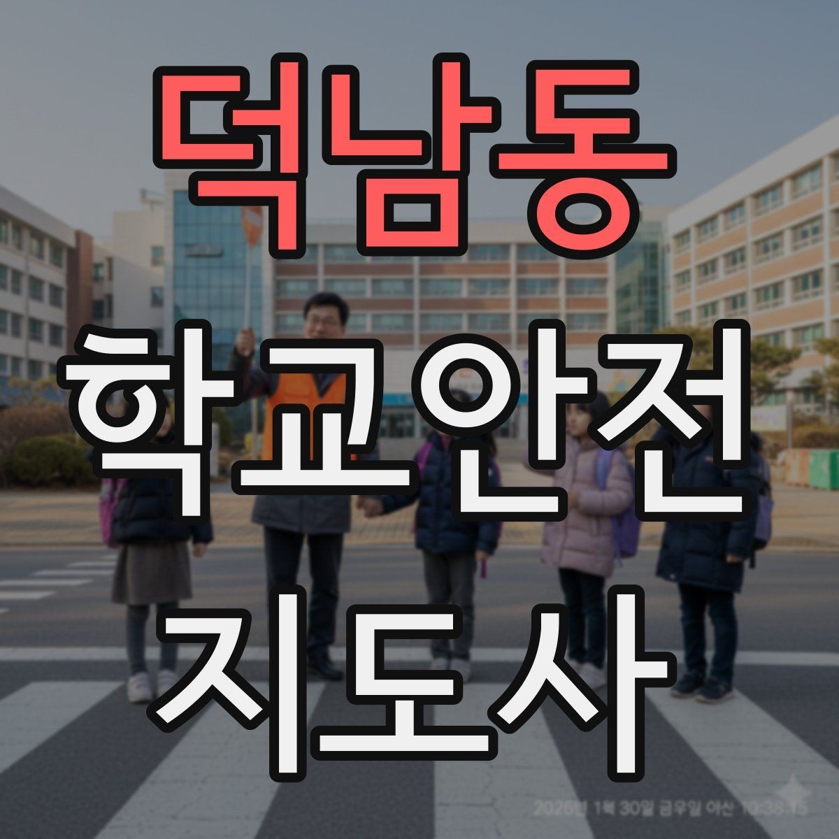 덕남동 학교안전지도사 자격증 학교 주변 위험 시설을 파악하는 법