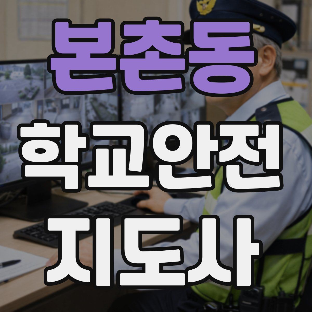 본촌동 학교안전지도사 자격증 생활안전 교육 핵심만 정리