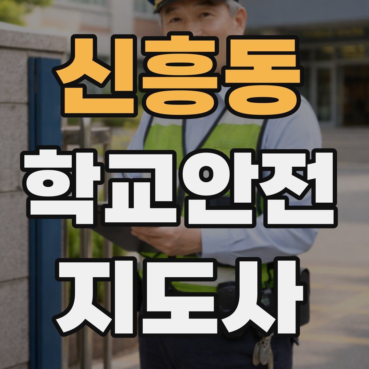 신흥동 학교안전지도사 자격증 학교폭력 예방 관점에서의 역할