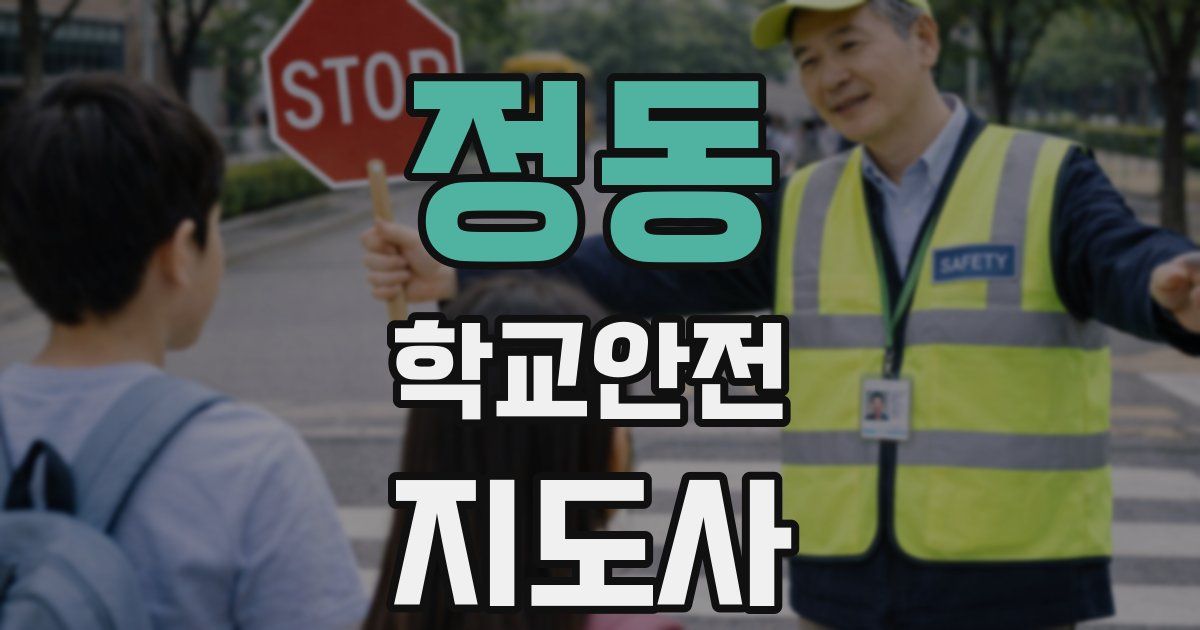 정동 학교안전지도사 자격증