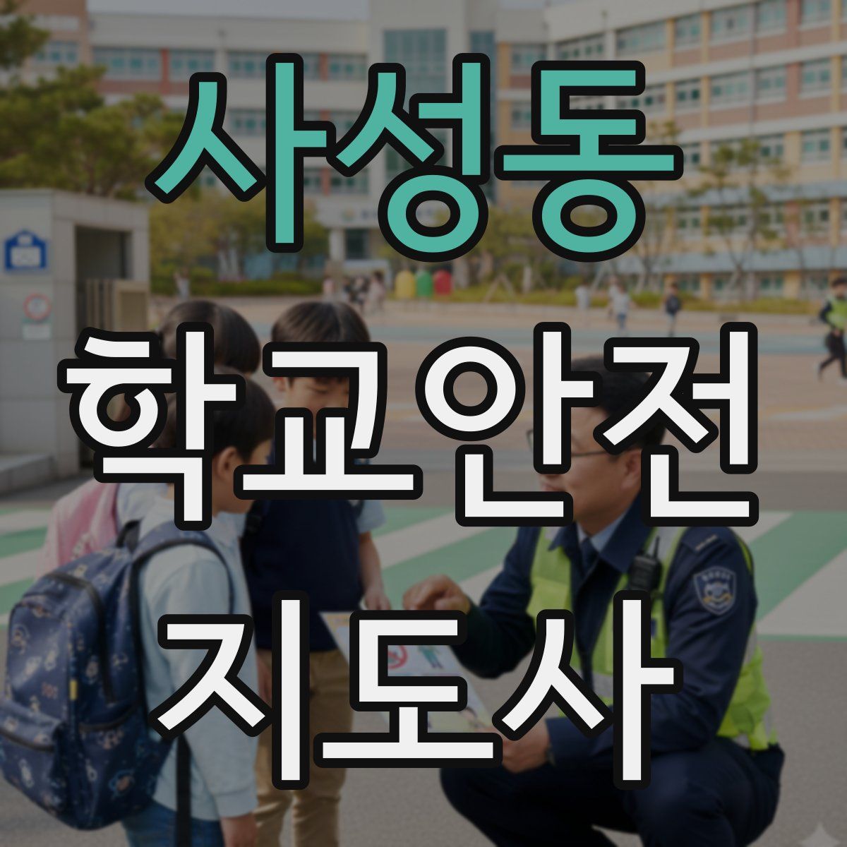 사성동 학교안전지도사 자격증