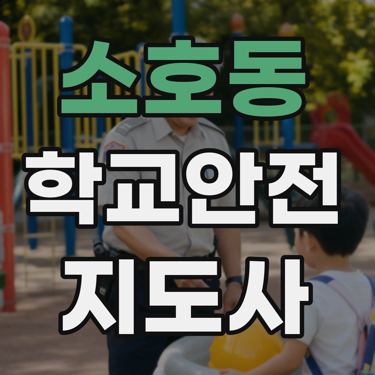 소호동 학교안전지도사 자격증