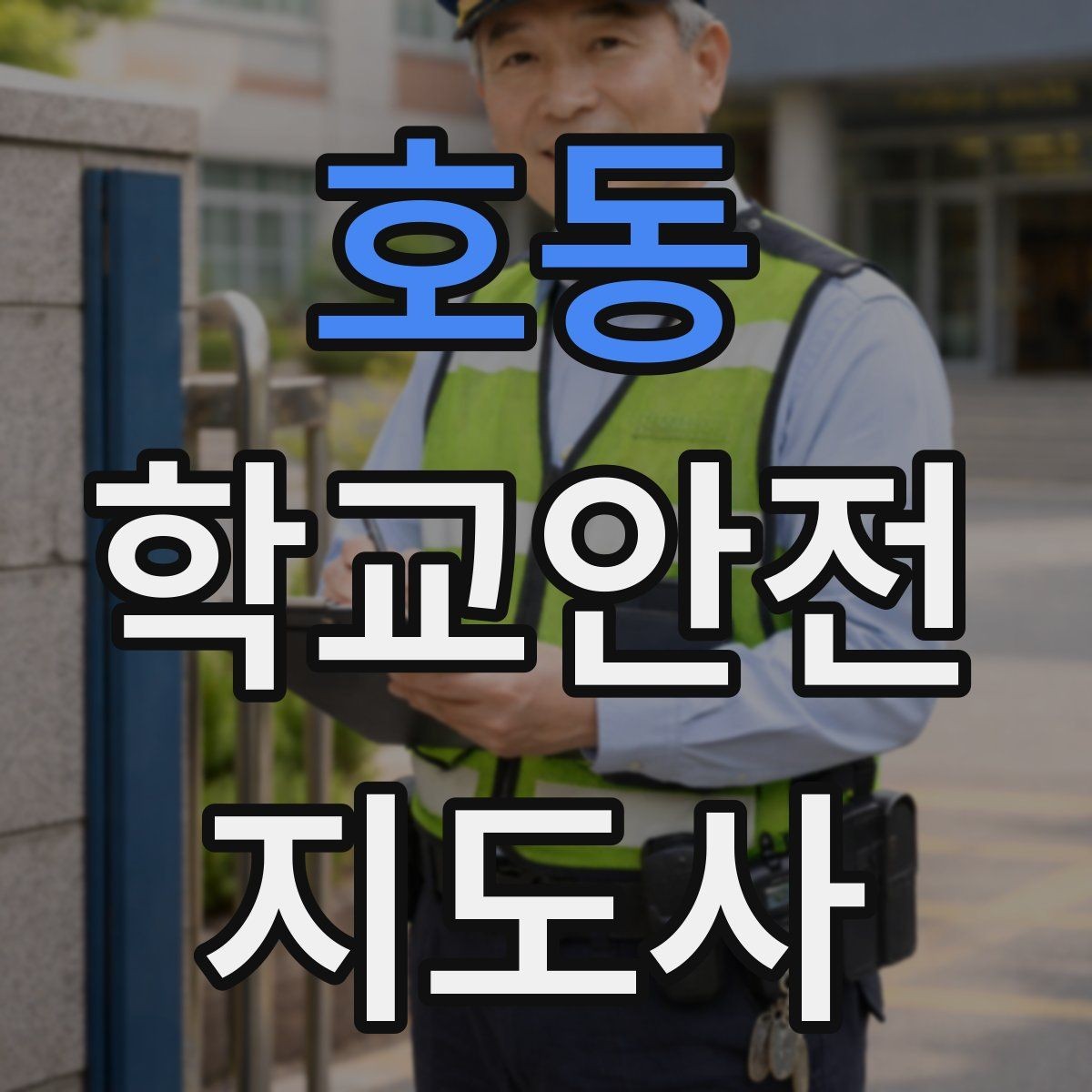 호동 학교안전지도사 자격증 아동 보호 관점에서 주의할 행동들