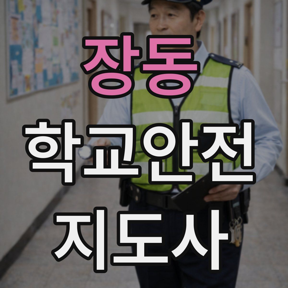 장동 학교안전지도사 자격증