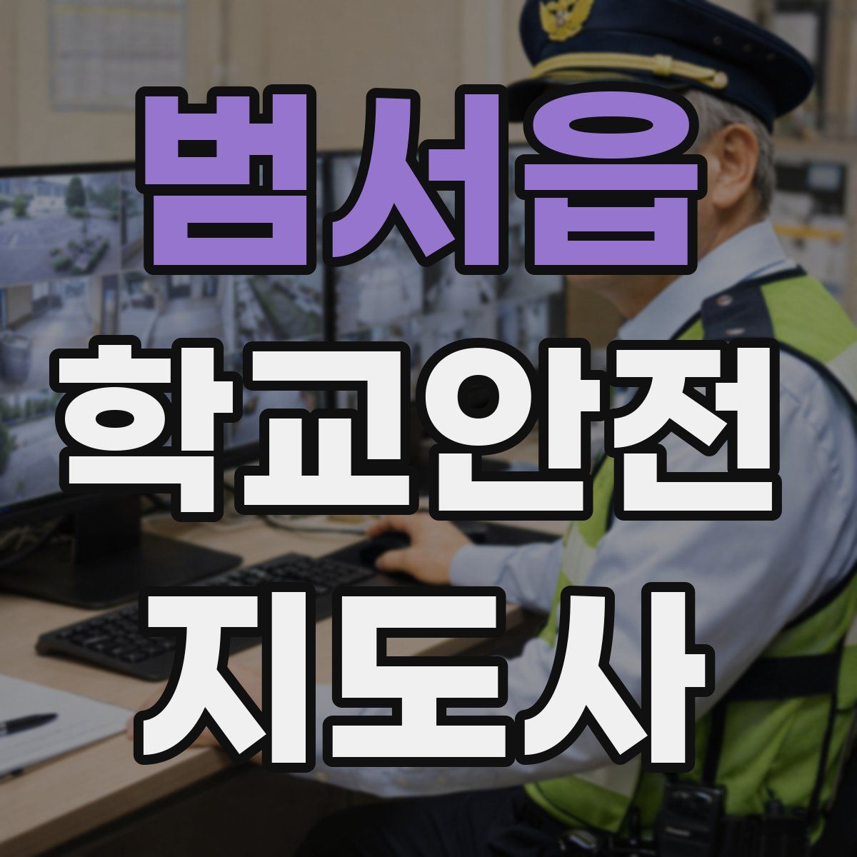 범서읍 학교안전지도사 자격증