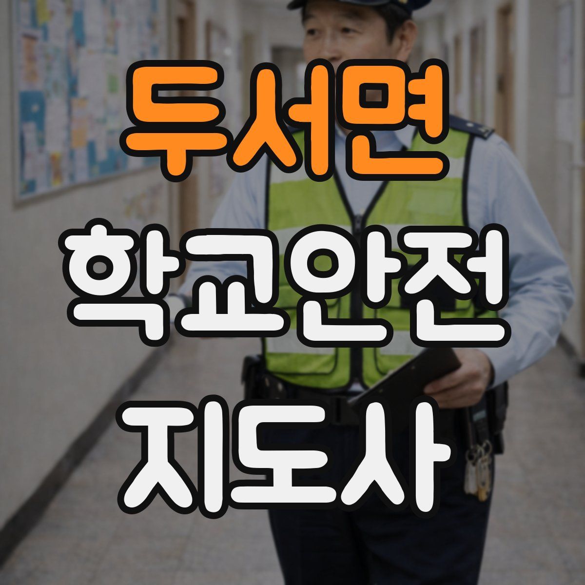 두서면 학교안전지도사 자격증