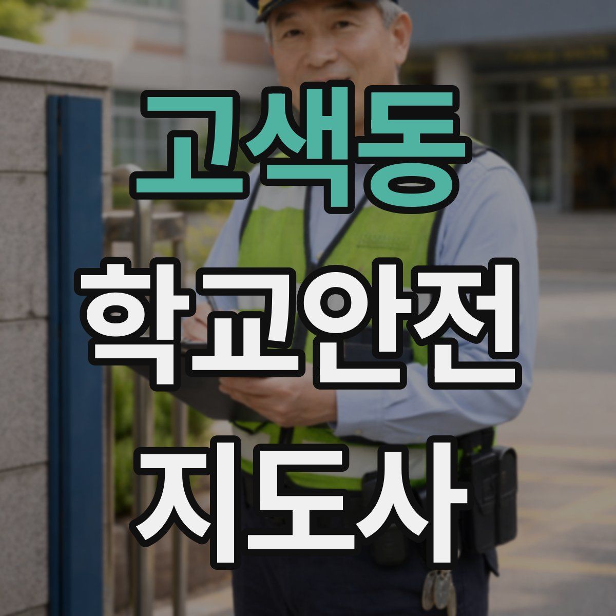 고색동 학교안전지도사 자격증