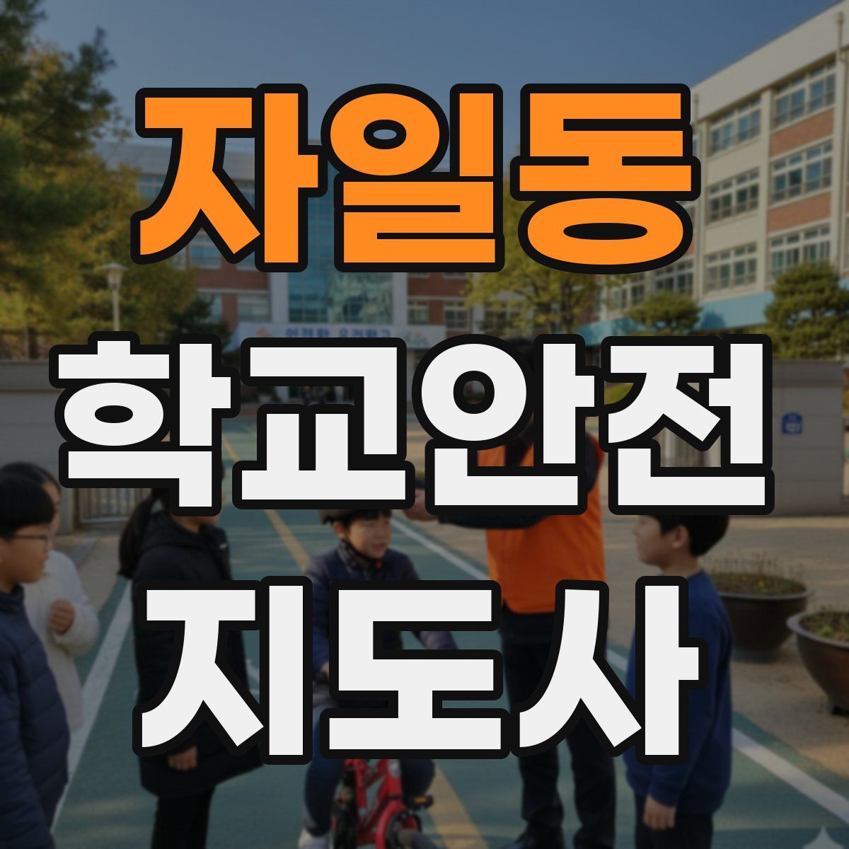자일동 학교안전지도사 자격증