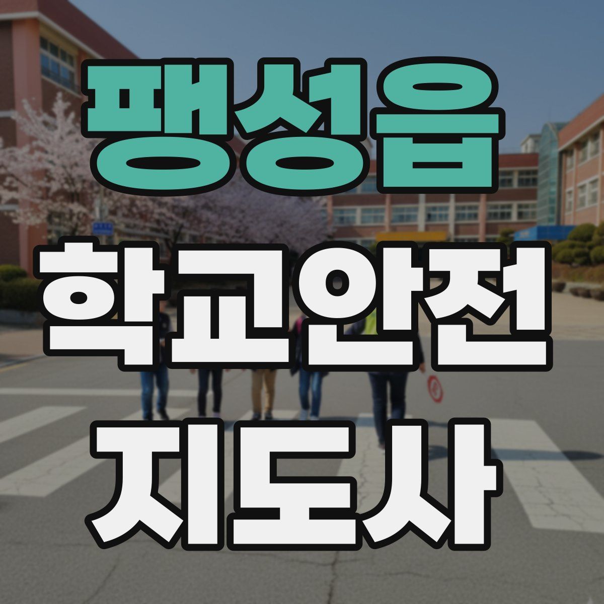팽성읍 학교안전지도사 자격증