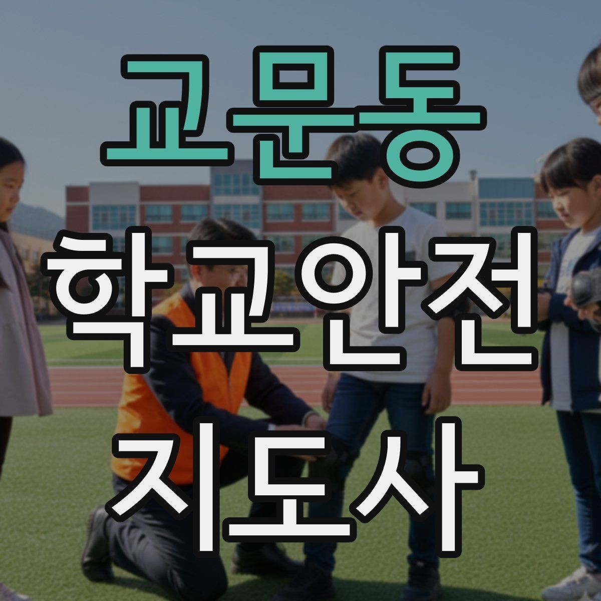 교문동 학교안전지도사 자격증 신학기 교문 혼잡을 줄이는 현실 팁