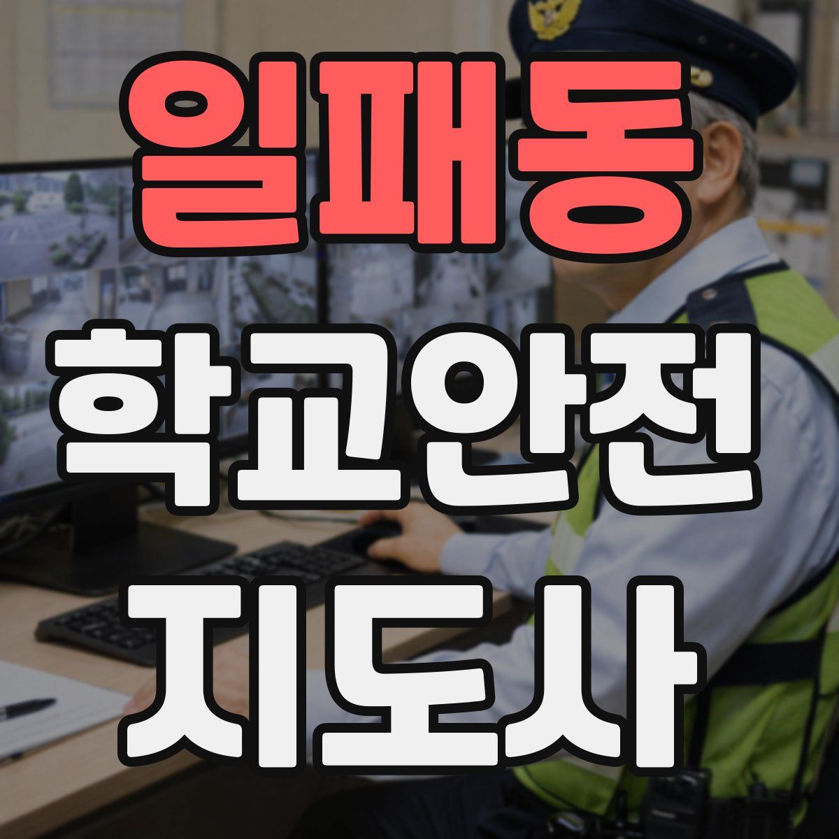 일패동 학교안전지도사 자격증