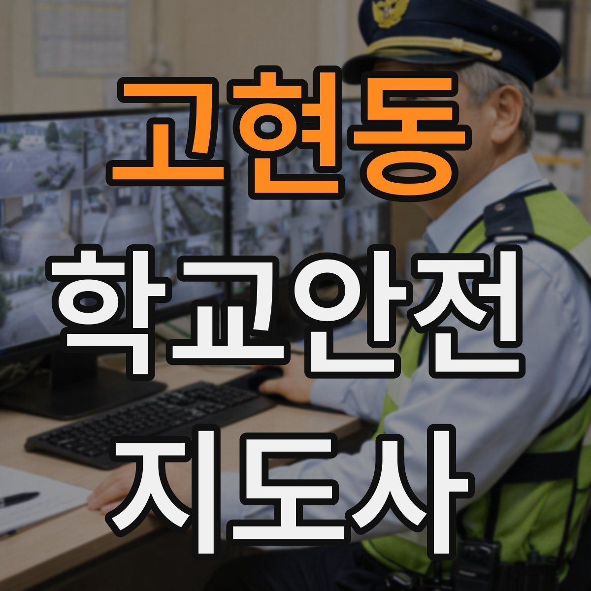 고현동 학교안전지도사 자격증 공사 차량이 많은 날 통학로 지도 팁
