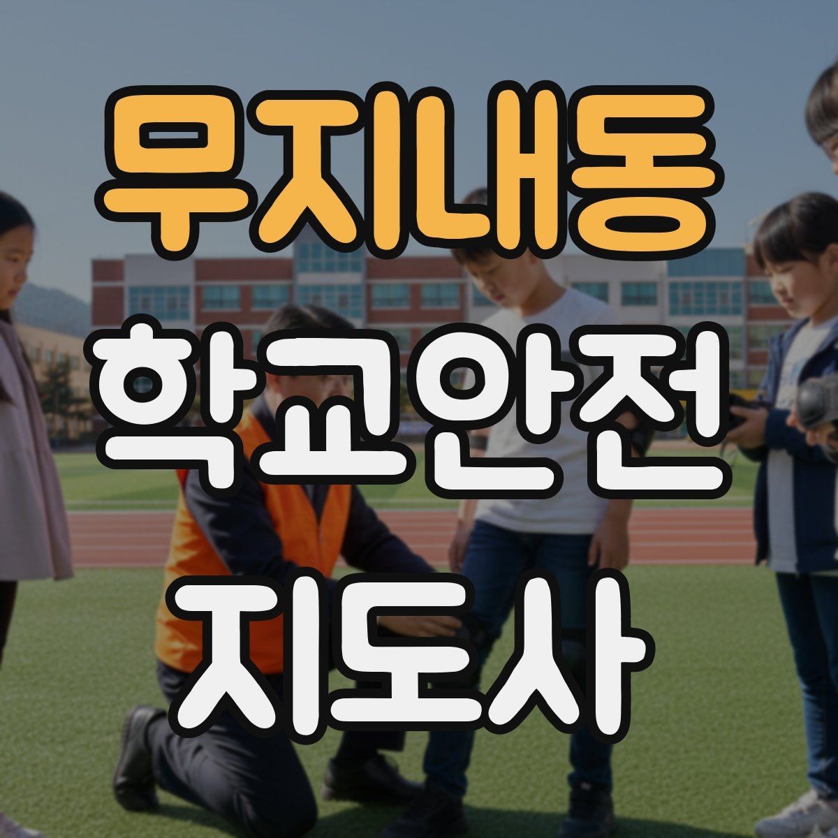 무지내동 학교안전지도사 자격증 겨울철 빙판길 사고를 줄이는 지도