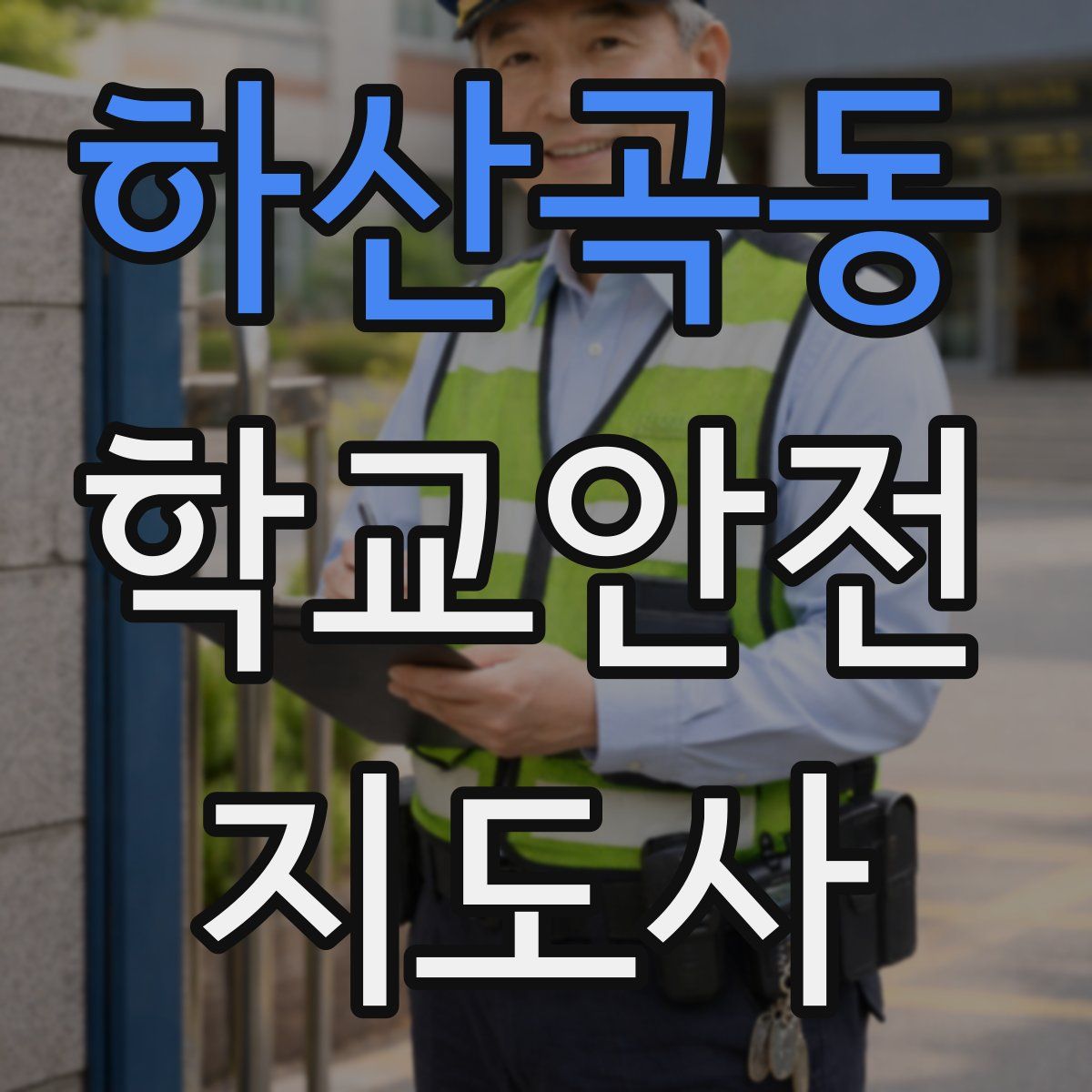 하산곡동 학교안전지도사 자격증