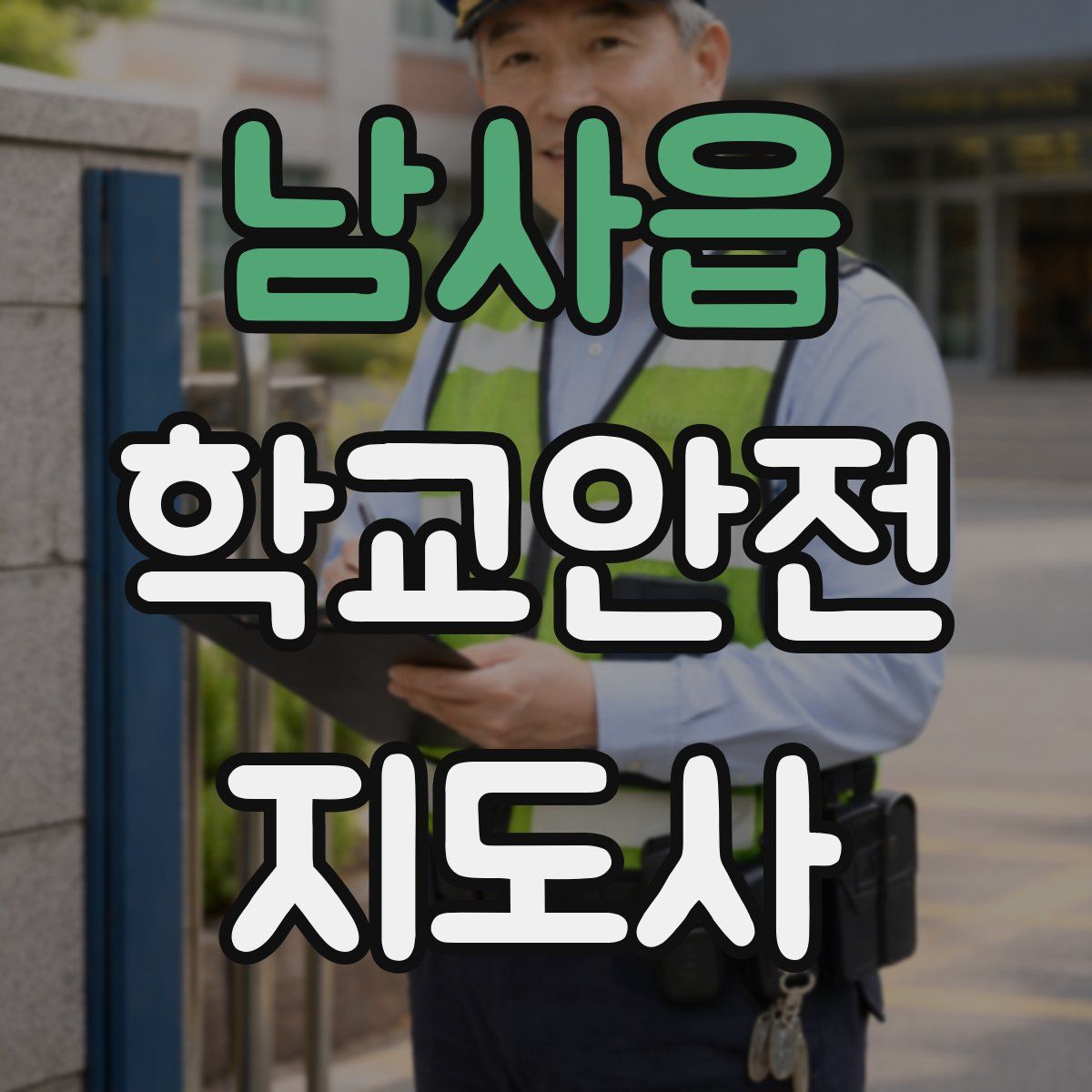 남사읍 학교안전지도사 자격증