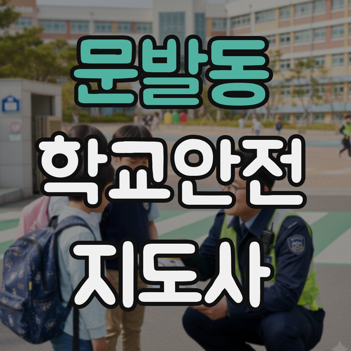 문발동 학교안전지도사 자격증
