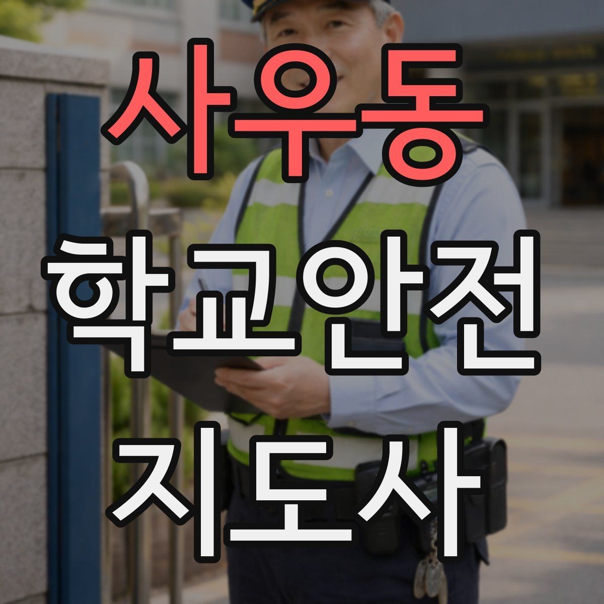 사우동 학교안전지도사 자격증 비용 구성과 환불 규정 체크하기