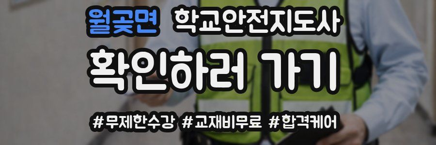 월곶면 학교안전지도사 자격증