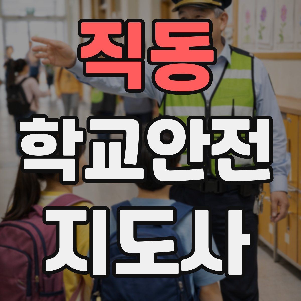 직동 학교안전지도사 자격증 한 번에 이해하는 핵심 역할 정리