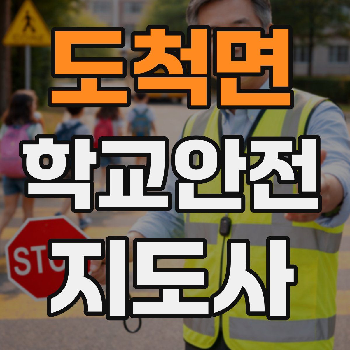 도척면 학교안전지도사 자격증