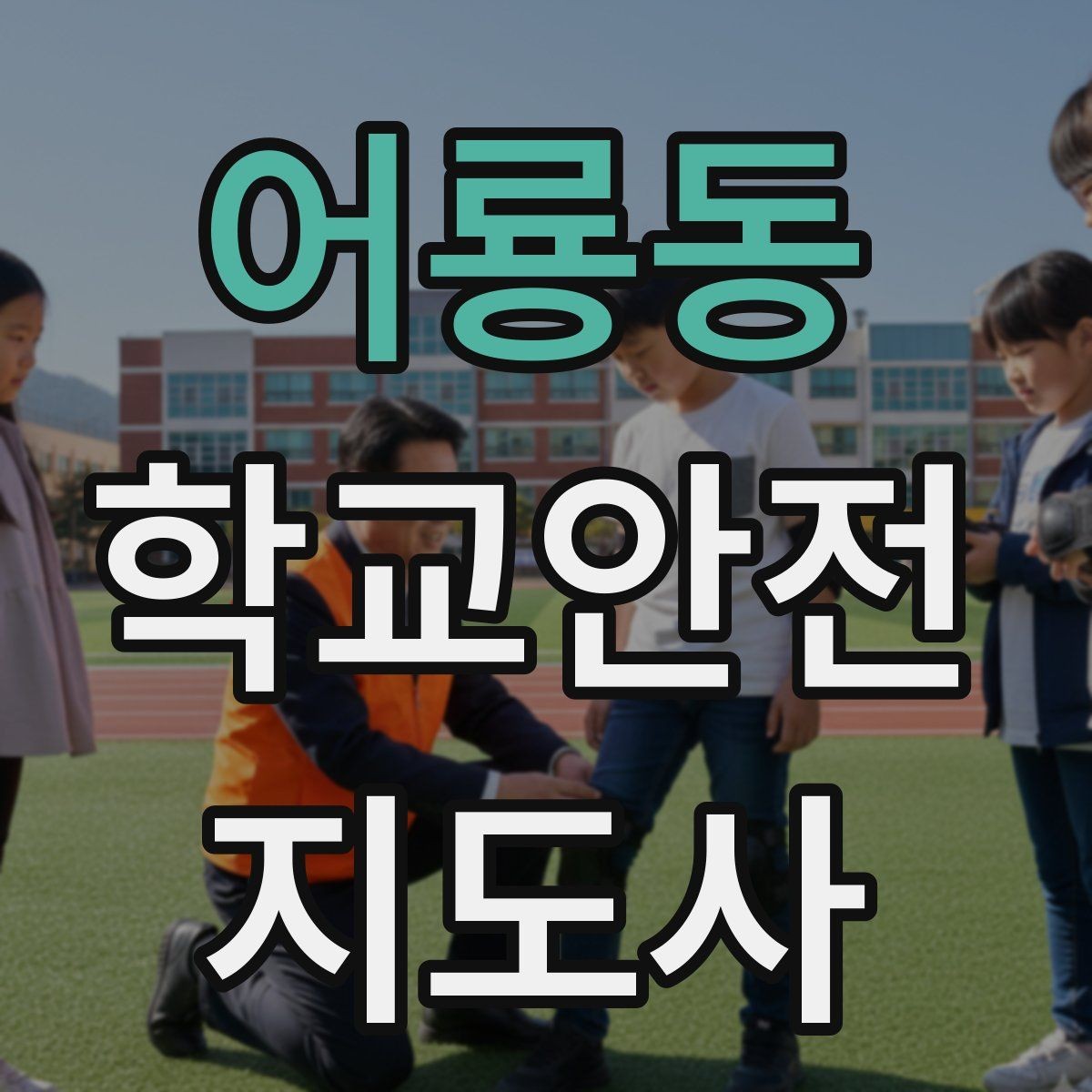 어룡동 학교안전지도사 자격증 공사 차량이 많은 날 통학로 지도 팁