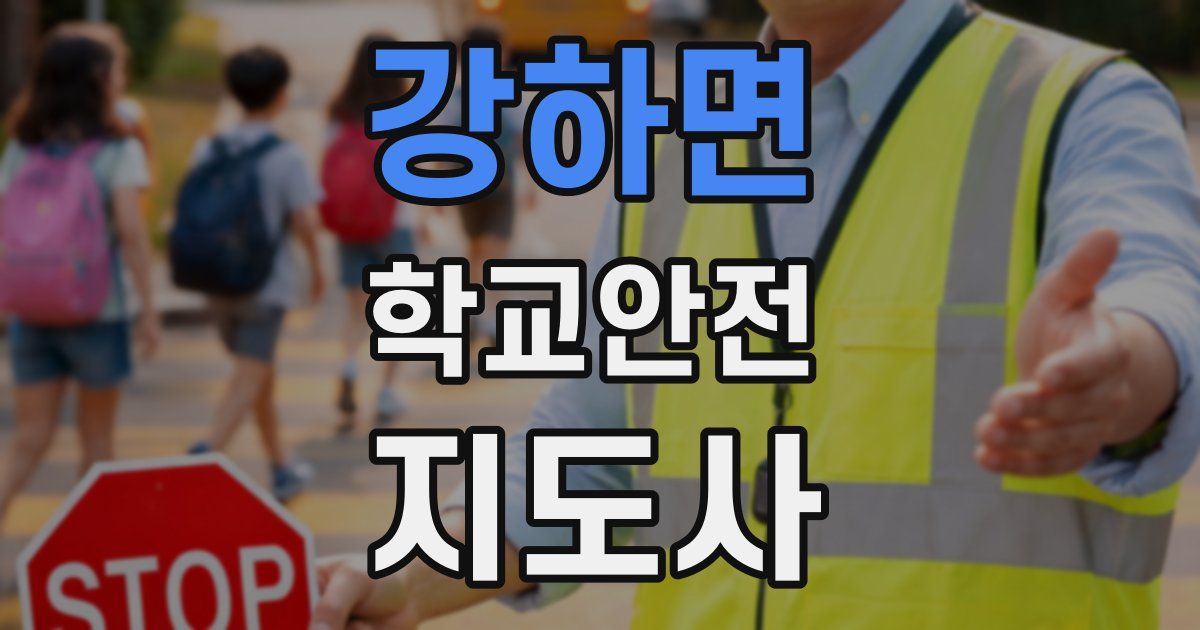 강하면 학교안전지도사 자격증