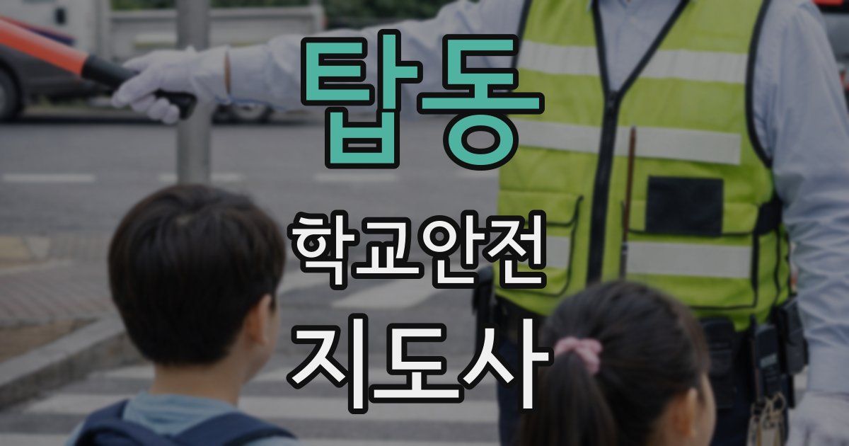 탑동 학교안전지도사 자격증
