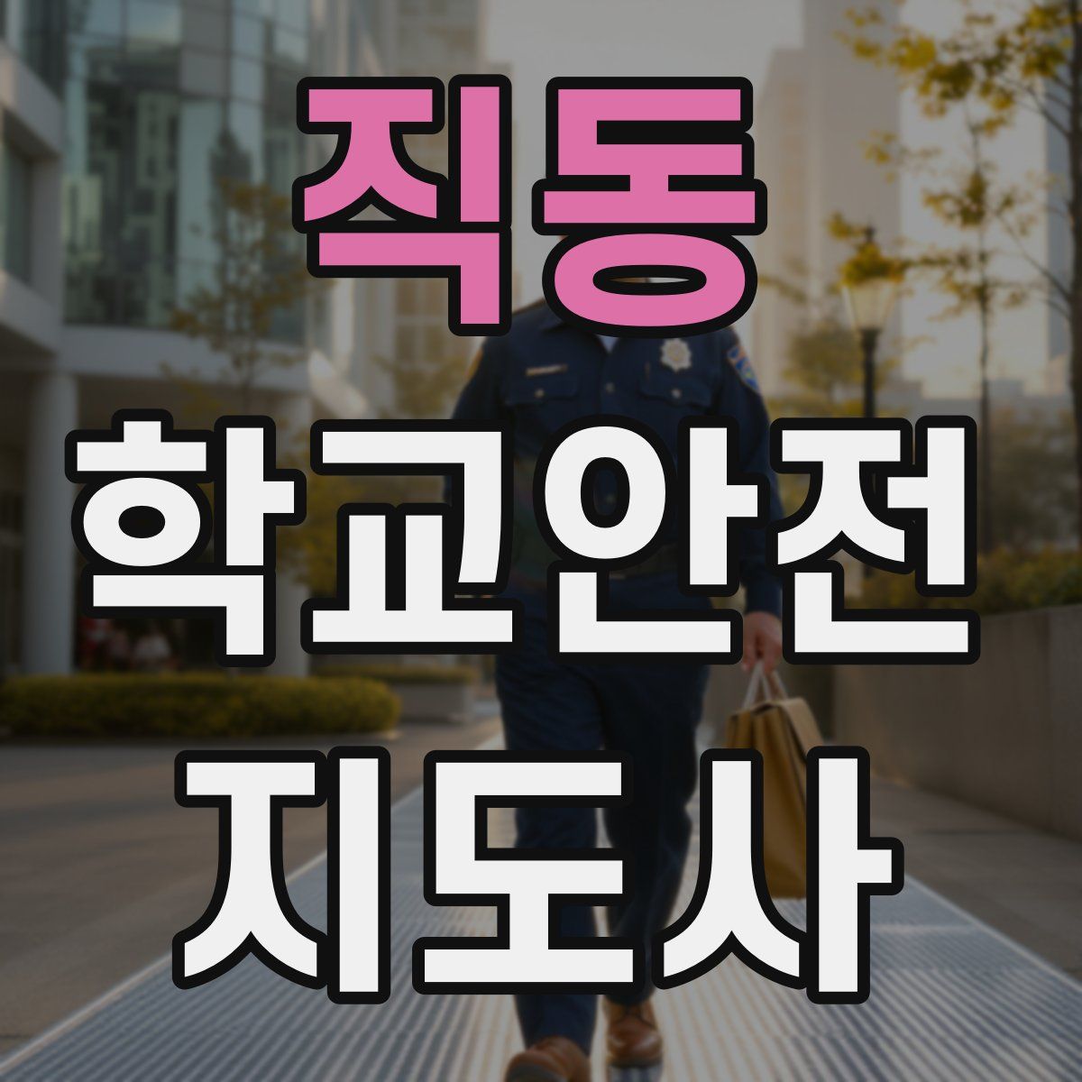 직동 학교안전지도사 자격증