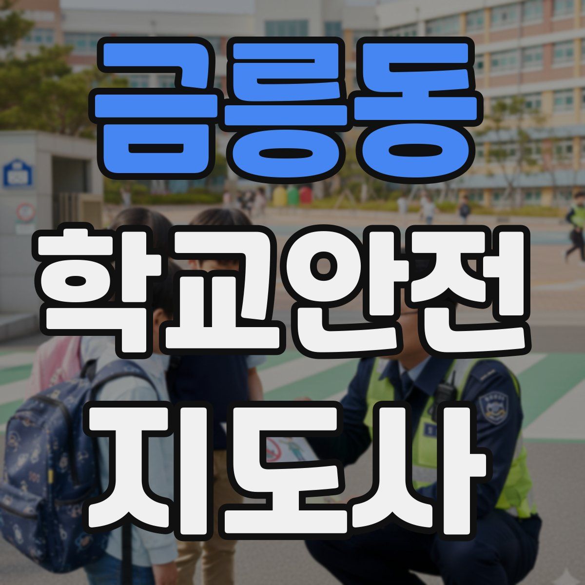 금릉동 학교안전지도사 자격증