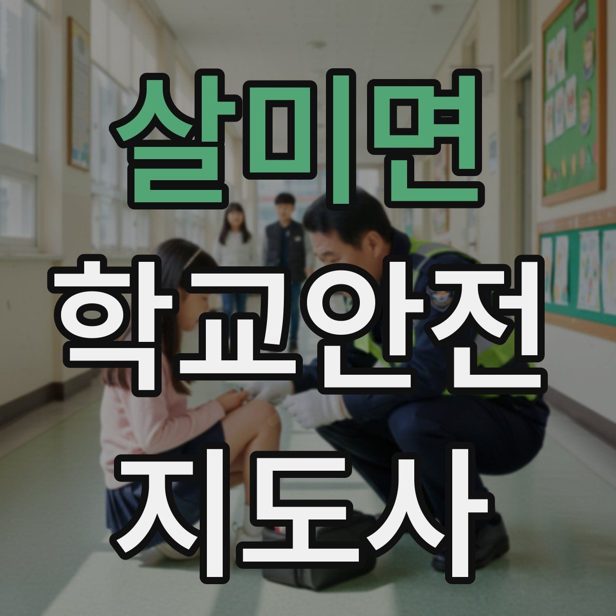 살미면 학교안전지도사 자격증 미세먼지 심한 날 활동 조정 기준