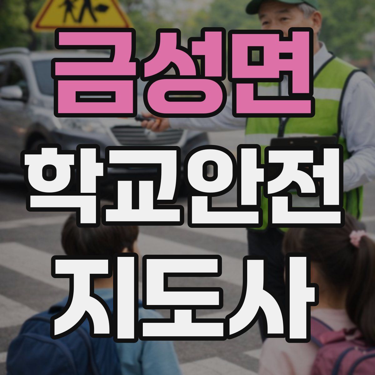 금성면 학교안전지도사 자격증