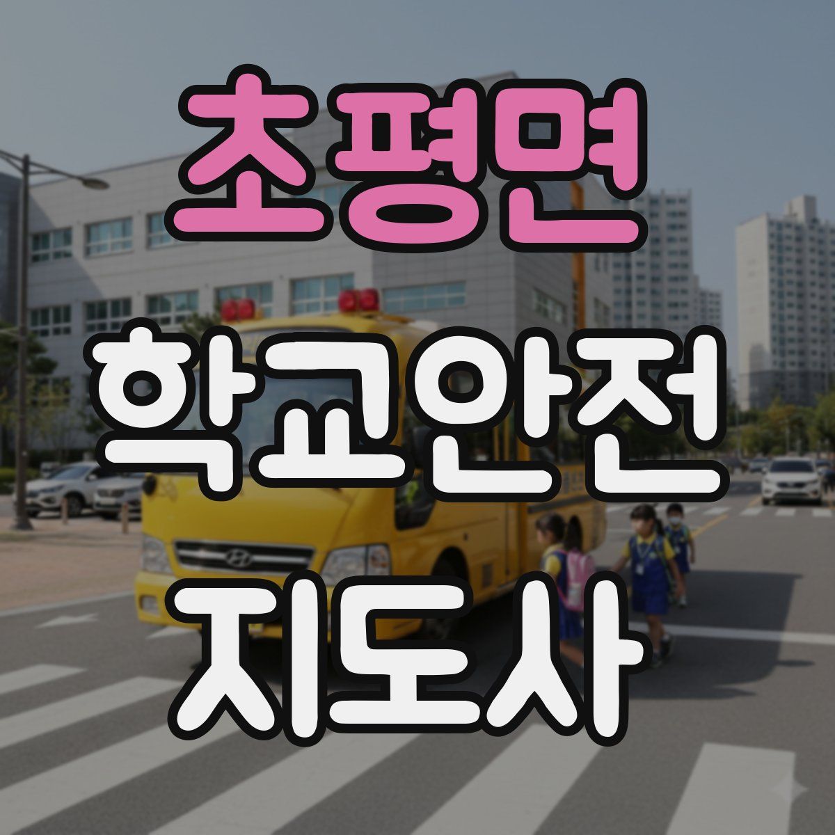 초평면 학교안전지도사 자격증