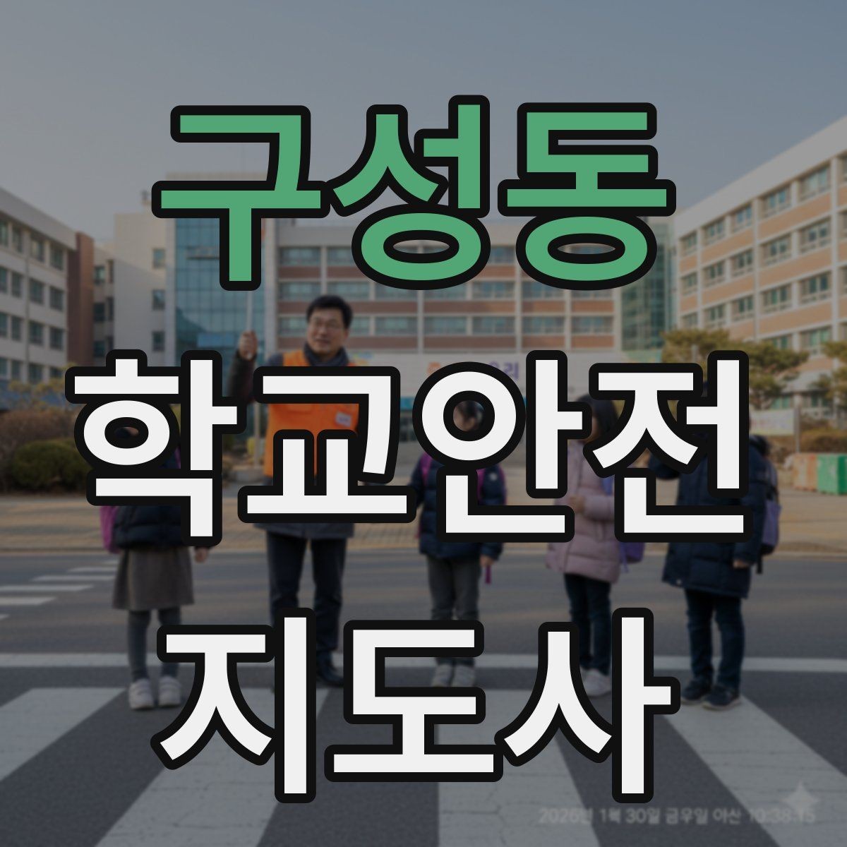 구성동 학교안전지도사 자격증 자전거 킥보드 등교 시 안전 지도 포인트