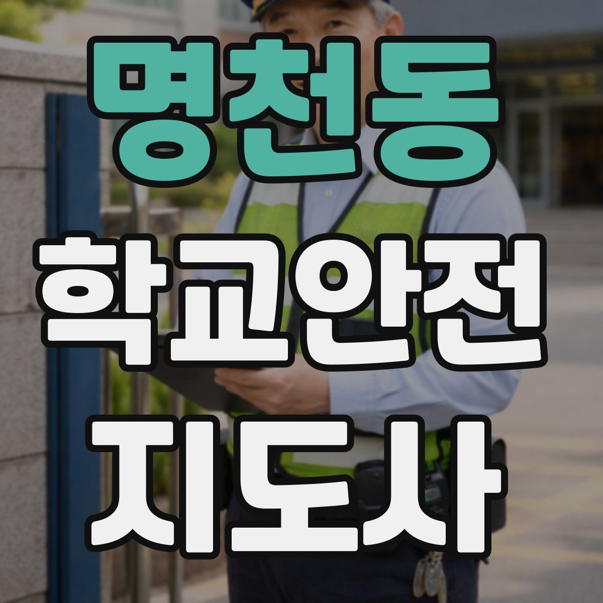 명천동 학교안전지도사 자격증