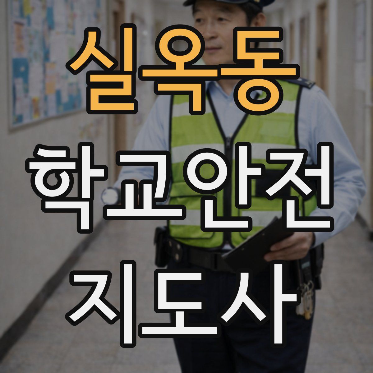 실옥동 학교안전지도사 자격증