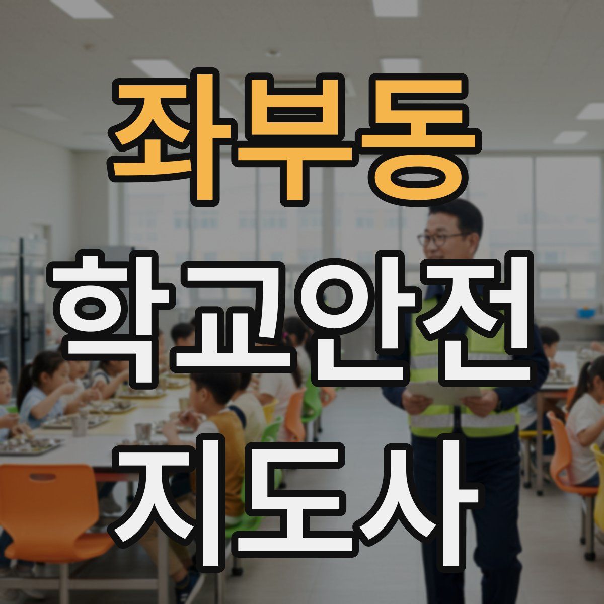 좌부동 학교안전지도사 자격증