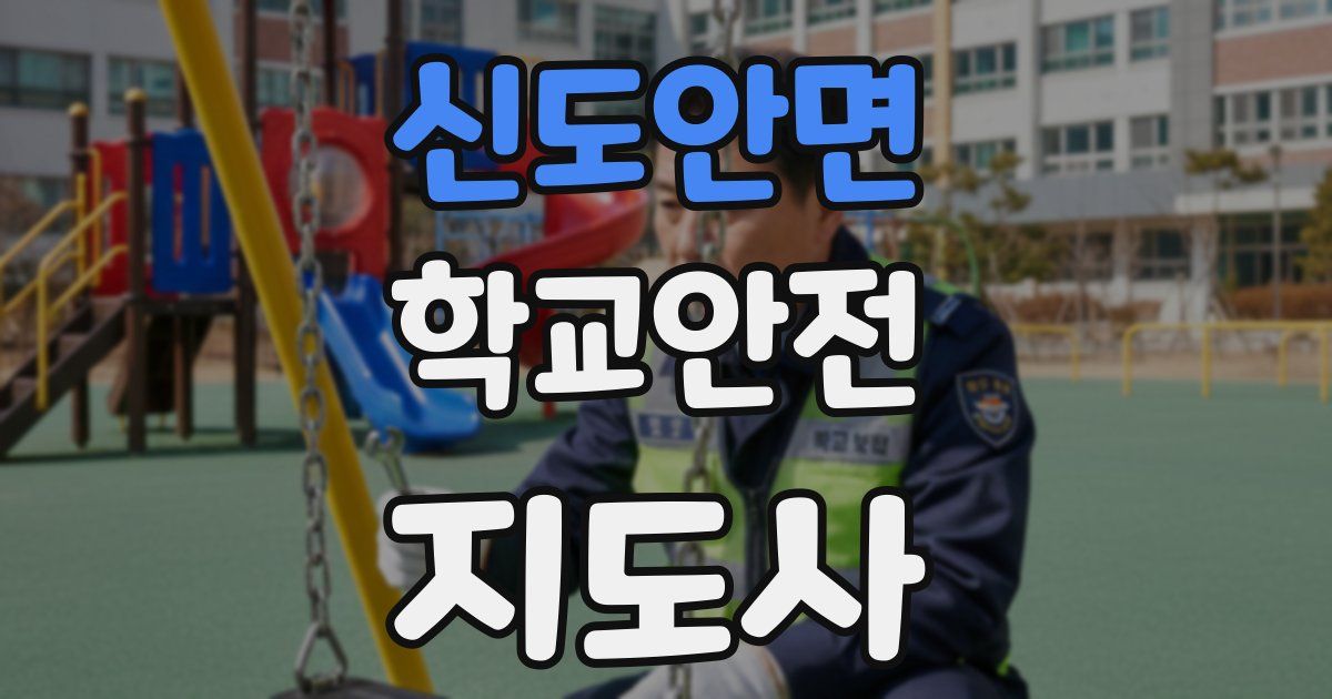 신도안면 학교안전지도사 자격증