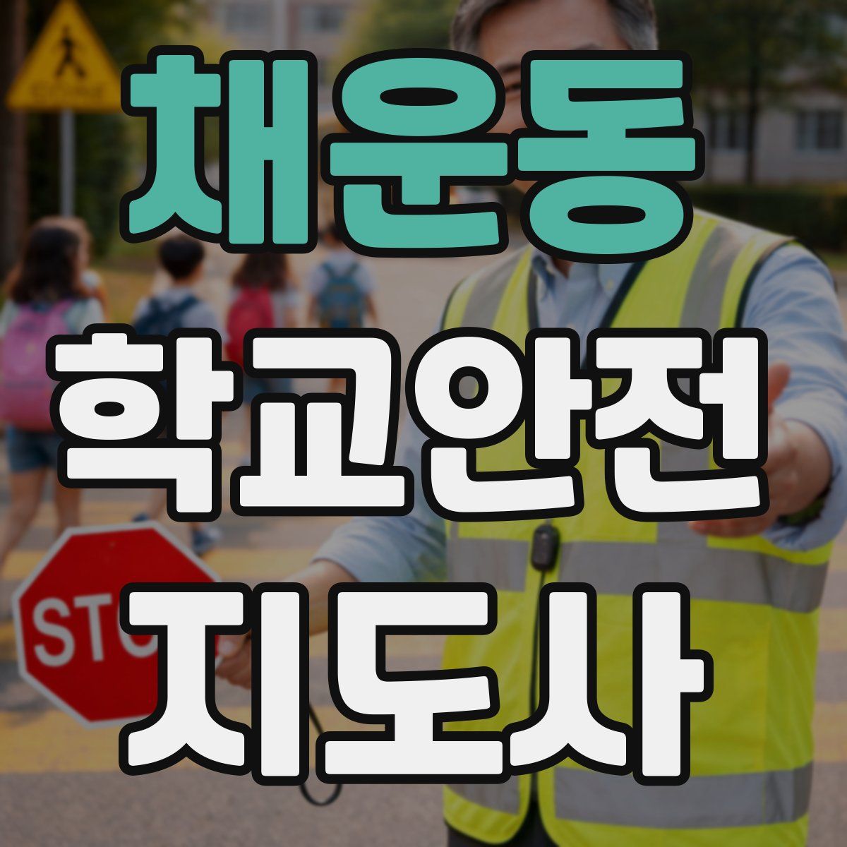 채운동 학교안전지도사 자격증