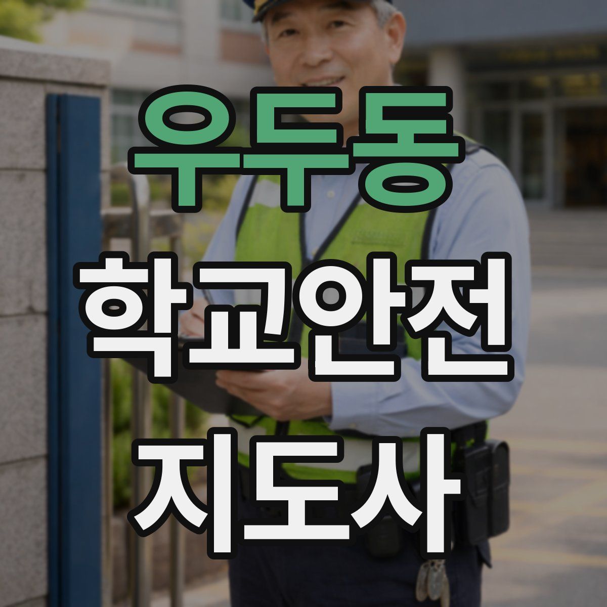 우두동 학교안전지도사 자격증