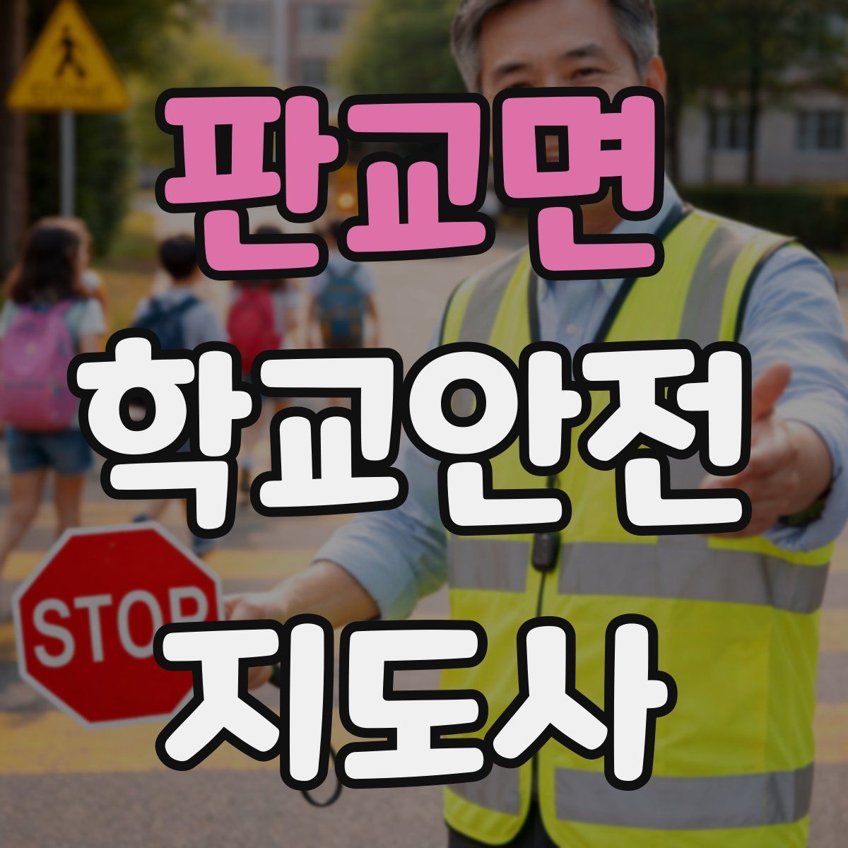 판교면 학교안전지도사 자격증